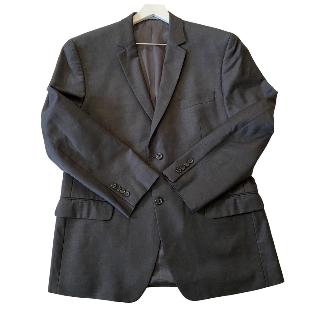 Michael Kors Men’s 100% Wool Blazer Size 44R - Grey - Picture 2 of 13